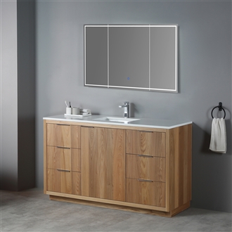 Modern 60 on sale inch vanity