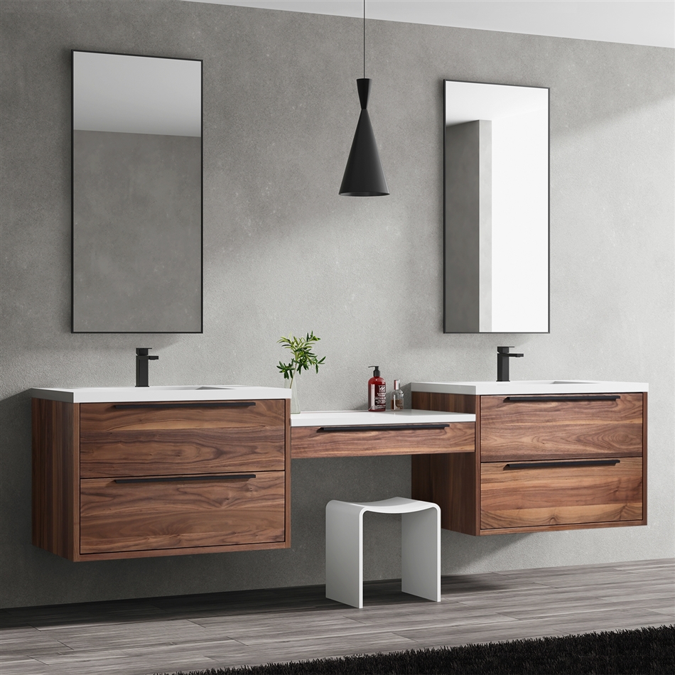 Vanity Parker Modular in Wood Colors - Infinity Sink