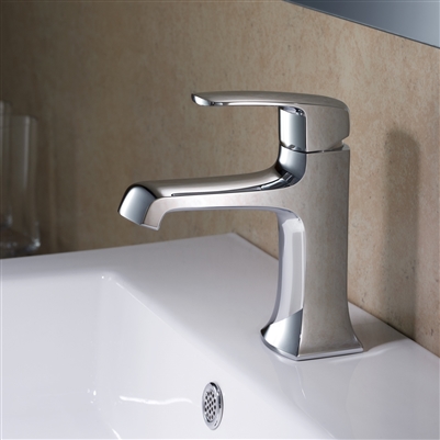 Short & Modern Bathroom Sink Faucets: Carter Basin Faucet