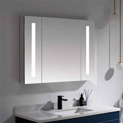 Lighted Mirror Cabinet 42