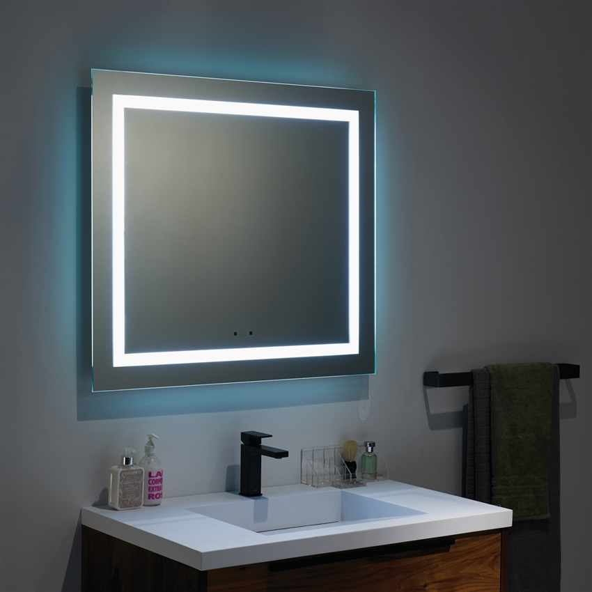 Led store lighting mirror