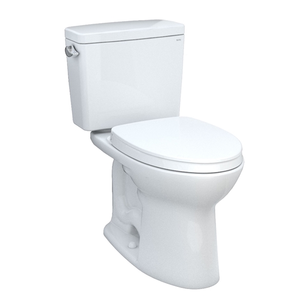 TOTO Drake® II 2-Piece Toilet, 1.28 GPF, Single Flush Elongated Bowl